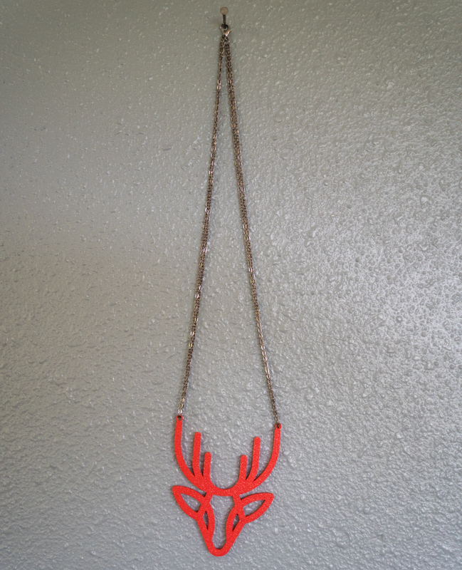 My deer necklace