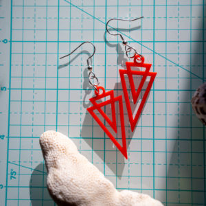 Might As Well Tri Earrings