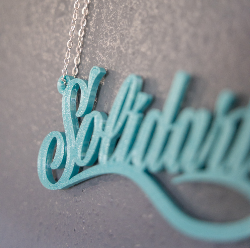 solidarity necklace