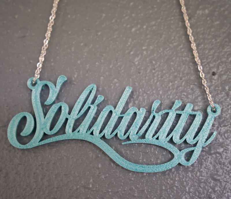 solidarity necklace