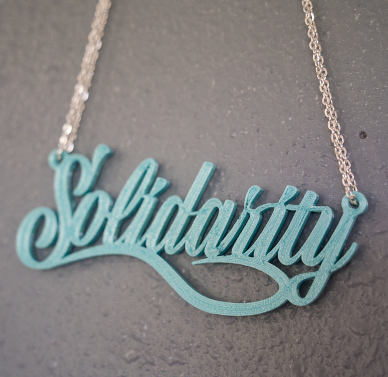solidarity necklace