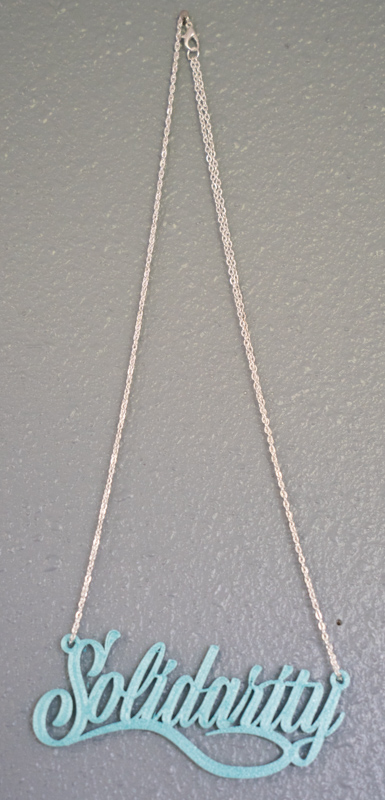 solidarity necklace